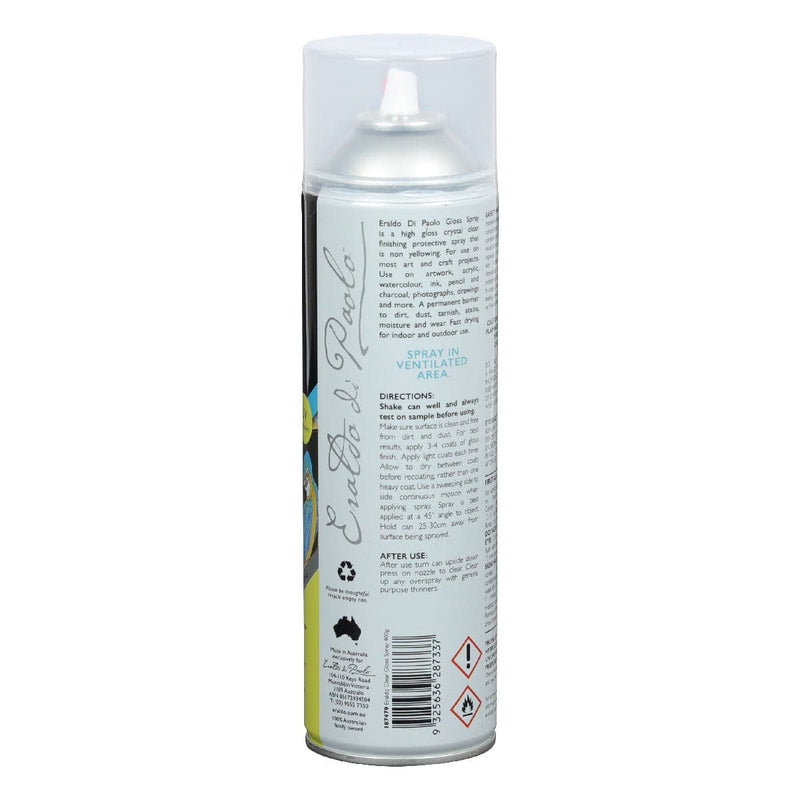 Gray Eraldo Clear Gloss Spray 400g Painting Accessories