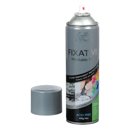 Slate Gray Eraldo Di Paolo Fixative Spray 400g Painting Accessories