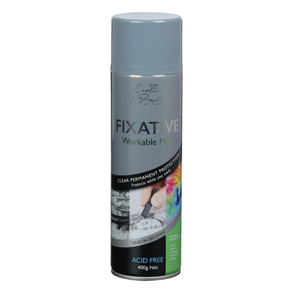 Slate Gray Eraldo Di Paolo Fixative Spray 400g Painting Accessories
