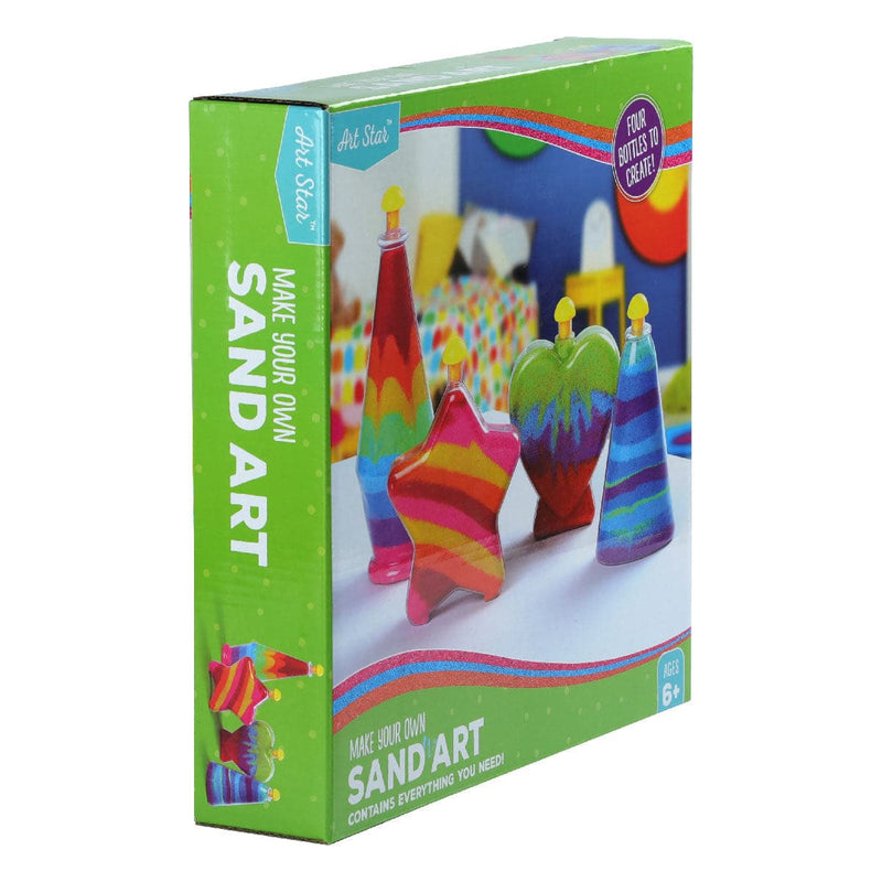 Olive Drab Art Star Make Your Own Sand Art Kit Kids Craft Kits
