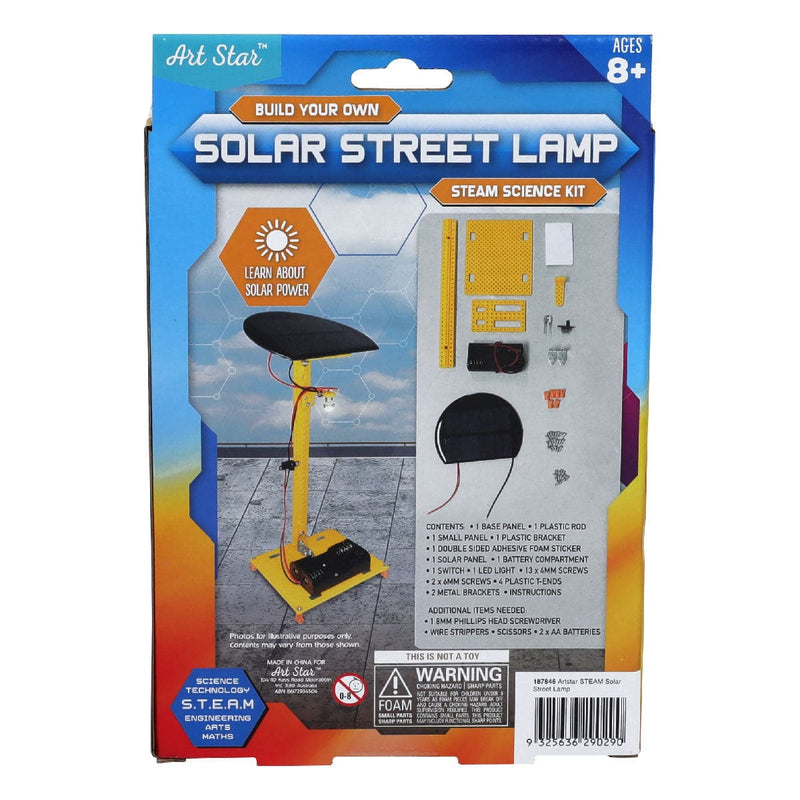 Light Slate Gray Art Star Build Your Own Solar Street Lamp STEAM Science Kit Kids STEM & STEAM Kits
