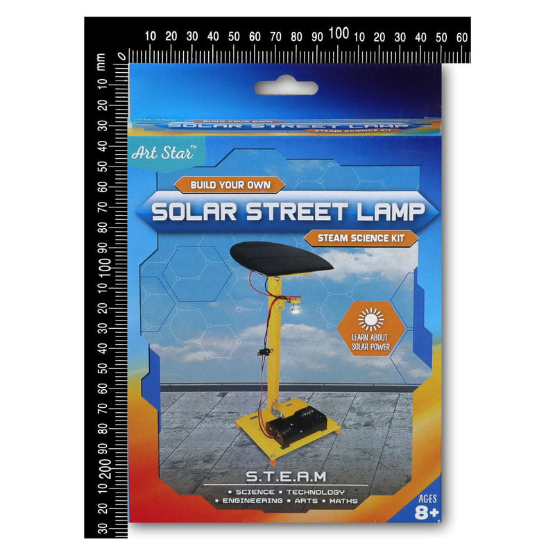 Steel Blue Art Star Build Your Own Solar Street Lamp STEAM Science Kit Kids STEM & STEAM Kits