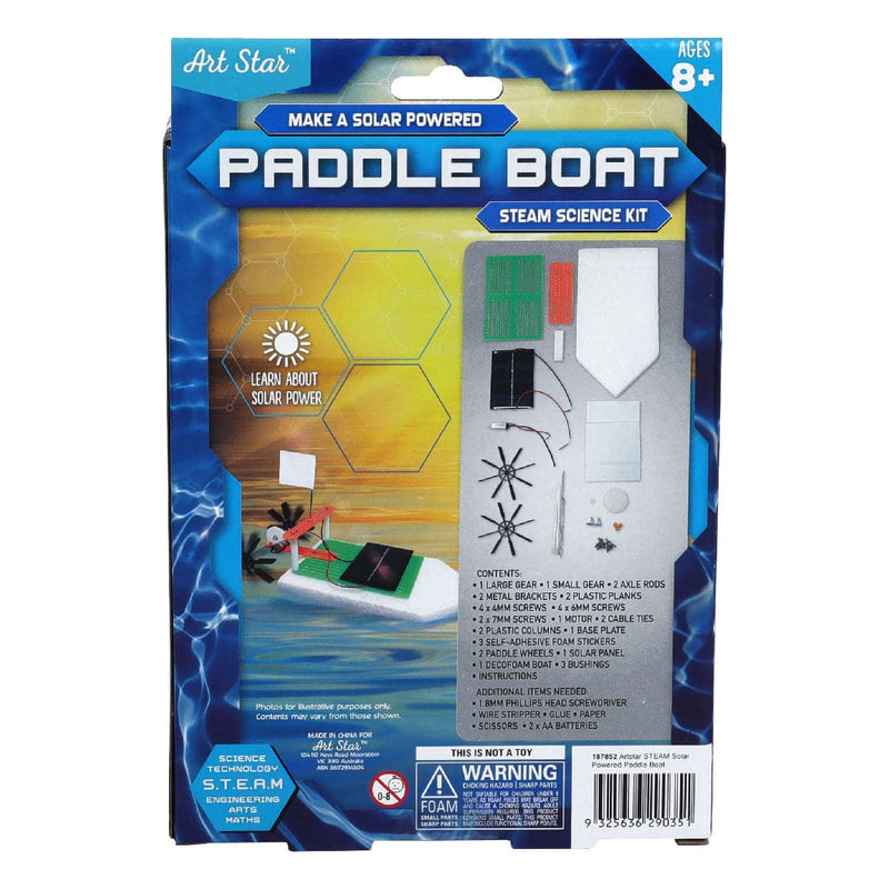Goldenrod Art Star Make A Solar Powered Paddle Boat STEAM Science Kit Kids STEM & STEAM Kits