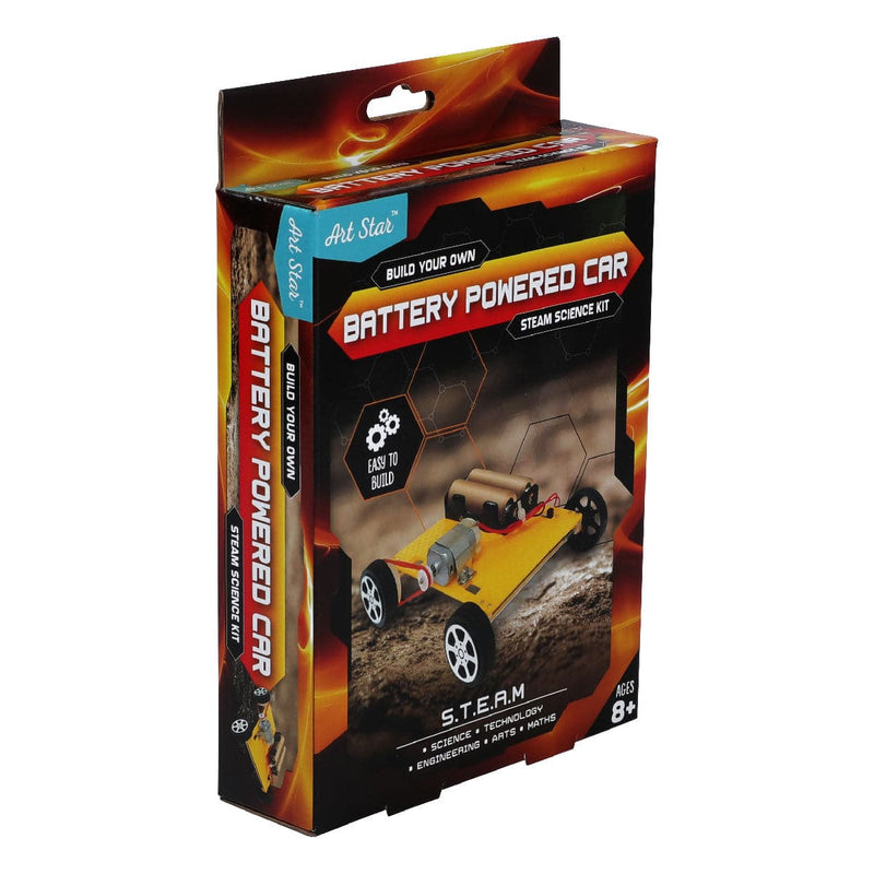 Black Art Star Build Your Own Battery Powered Car STEAM Science Kit Kids STEM & STEAM Kits