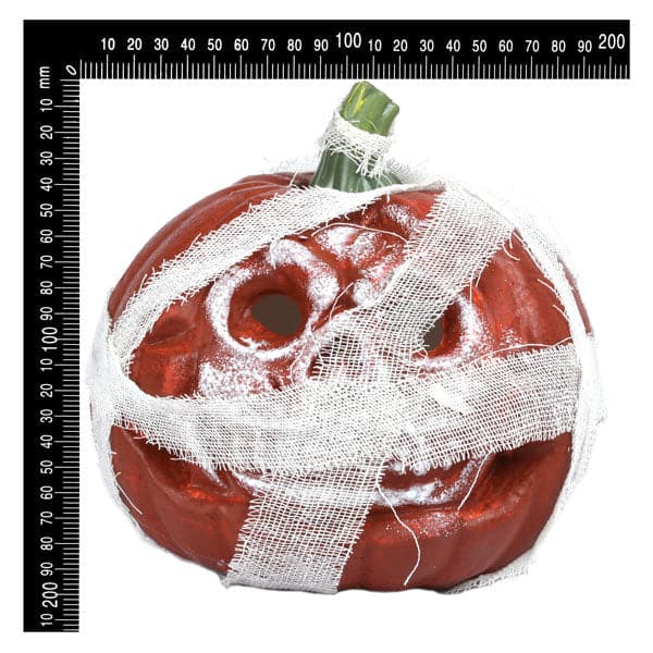 Sienna Halloween Mummy Pumpkin with Colour Change Eyes Halloween