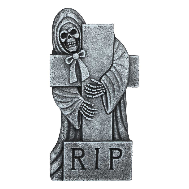 Dark Gray Art Star Halloween Tombstone Set (4 Pieces) Halloween