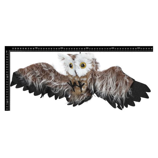 Dim Gray Art Star Halloween Owl 18 x 55cm Halloween