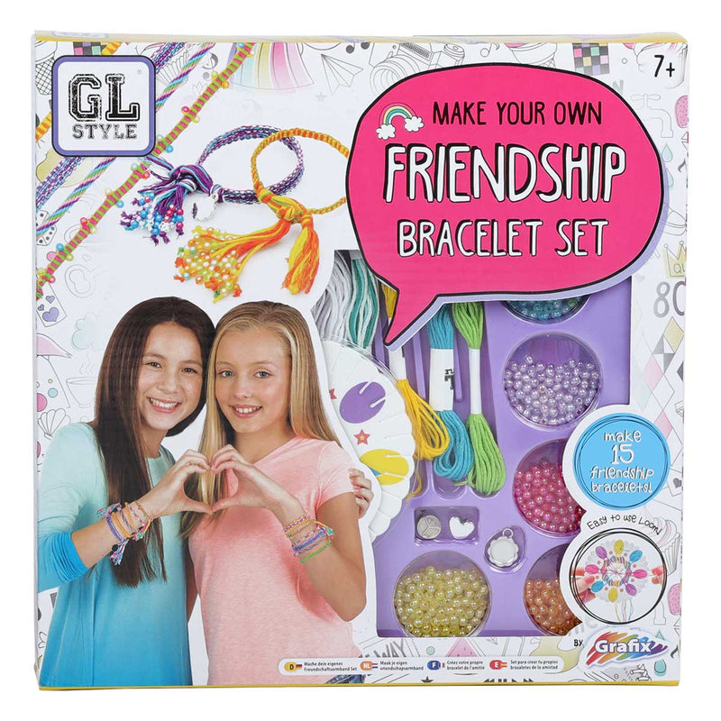 White Smoke GL Style Make Your Own Friendship Bracelet Set Kids Craft Kits