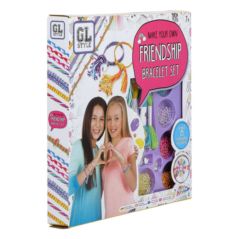 White Smoke GL Style Make Your Own Friendship Bracelet Set Kids Craft Kits