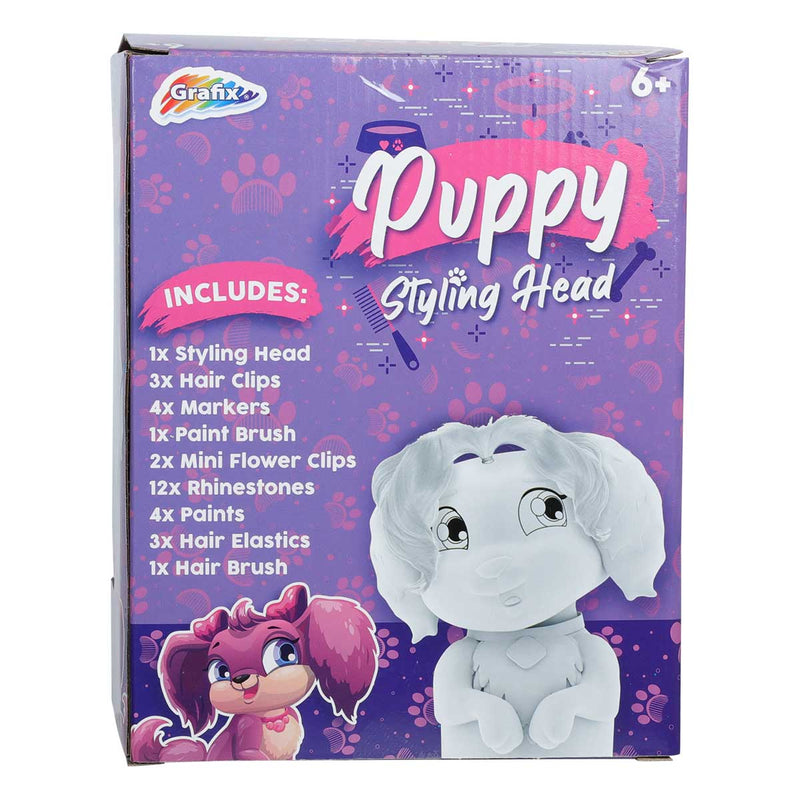 Light Slate Gray Grafix Puppy Styling Head Kids Kits