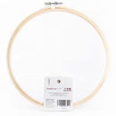 White Smoke Cousin Natural Wood Hoop 8" Needlework Hoops and Frames