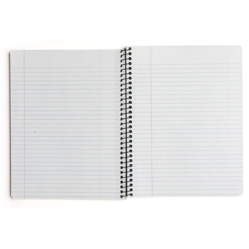 Light Gray Decomposition Book Spiral Notebook Ruled   Large   Moab Pads
