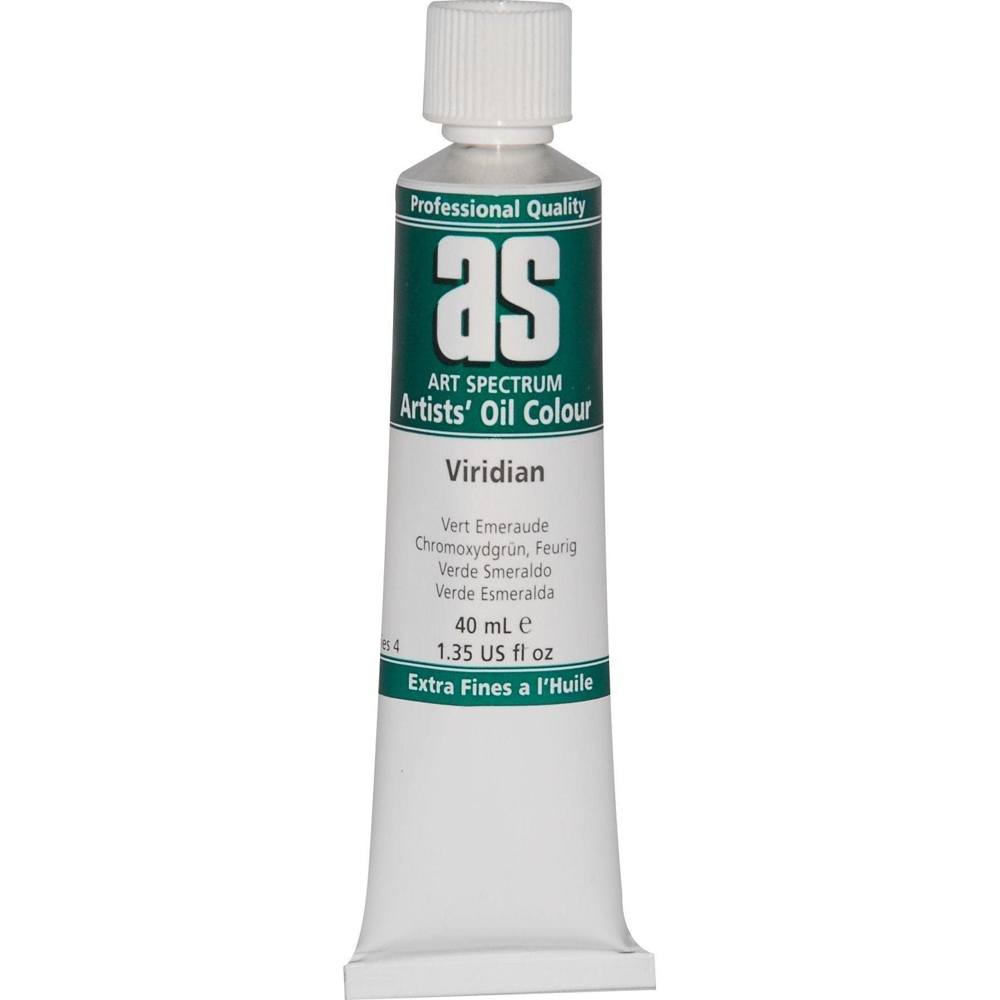 Dark Slate Gray Art Spectrum Oil Paint 40mL Viridian  S4 Oil Paints