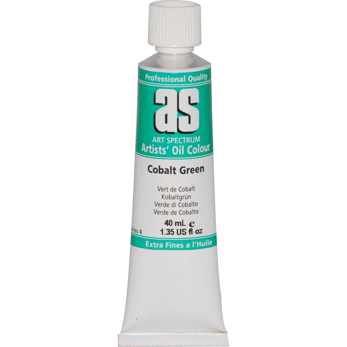 Light Sea Green Art Spectrum Oil Paint 40mL Cobalt Green  S4 Oil Paints