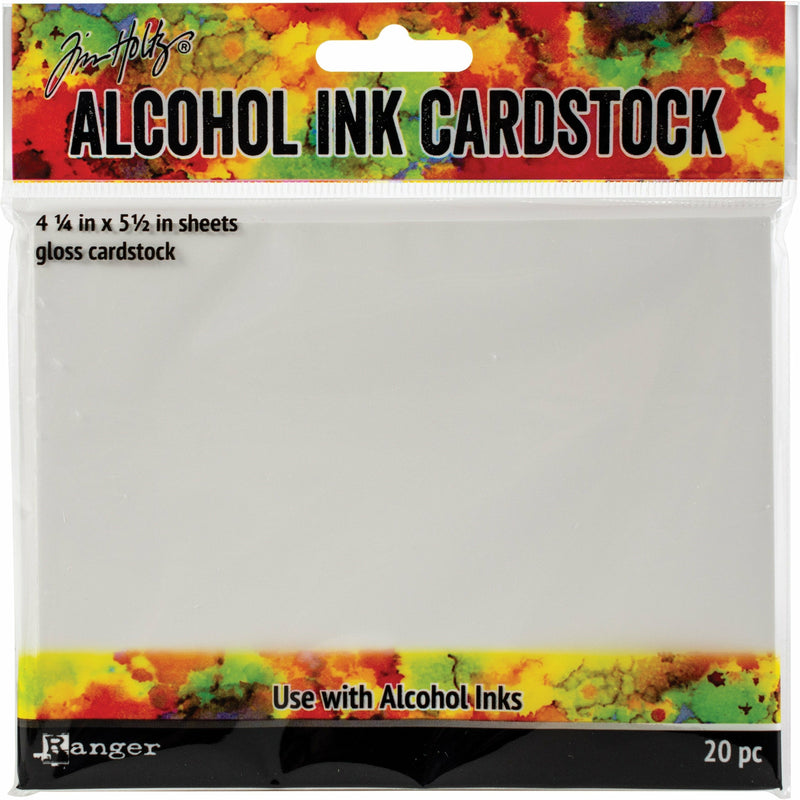 Light Gray Adirondack Alcohol Ink Cardstock By Tim Holtz 20/Pkg

10.7x14cm Pads