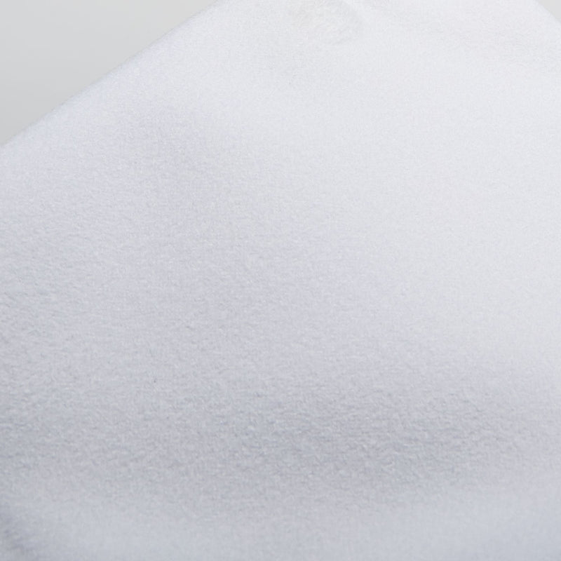 Light Gray Angelus Polish Cloth White Microfiber 40Cm X 40Cm Leather and Vinyl Paint