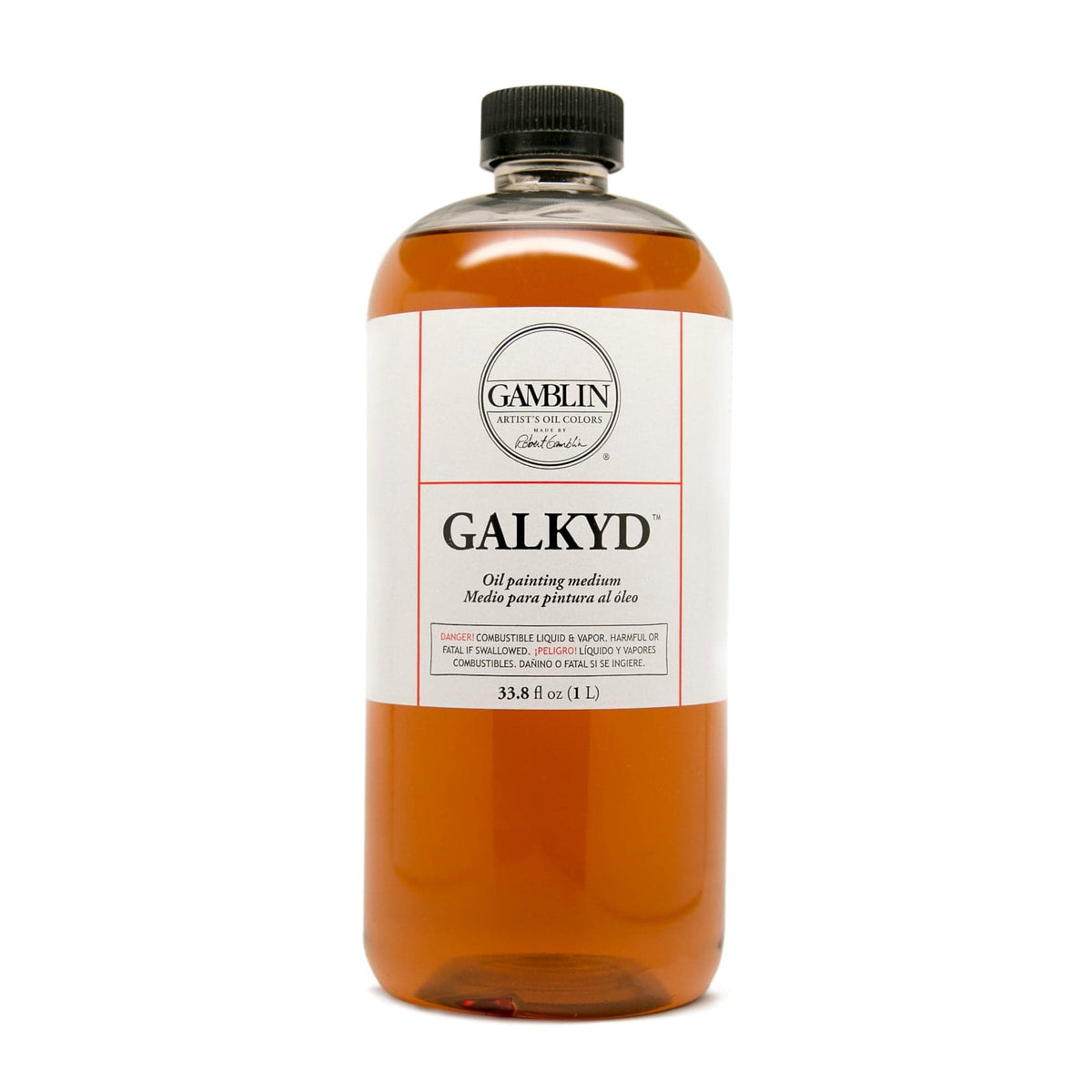 Light Gray Gamblin Galkyd Medium 946ml/32oz Oil Paints