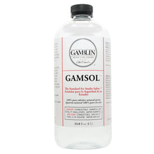 Lavender Gamblin Gamsol - Odorless Mineral Spirit 1L/33.8Oz Oil Paints