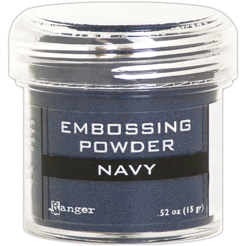 Dark Slate Gray Ranger Embossing Powder-Navy Metallic Embossing Supplies