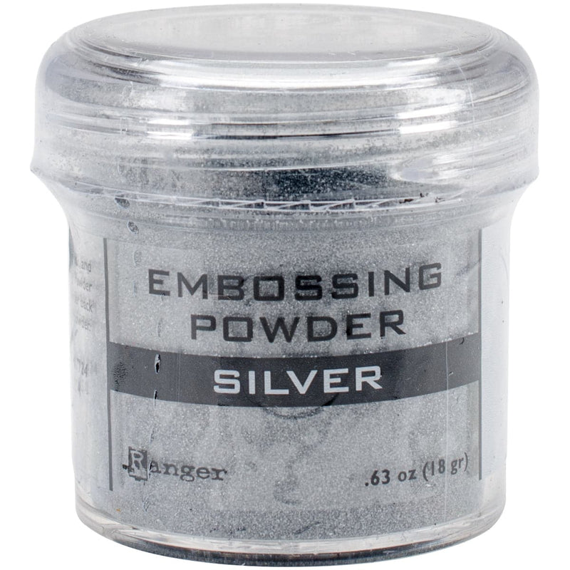 Dark Gray Ranger Embossing Powder-Silver Embossing Supplies