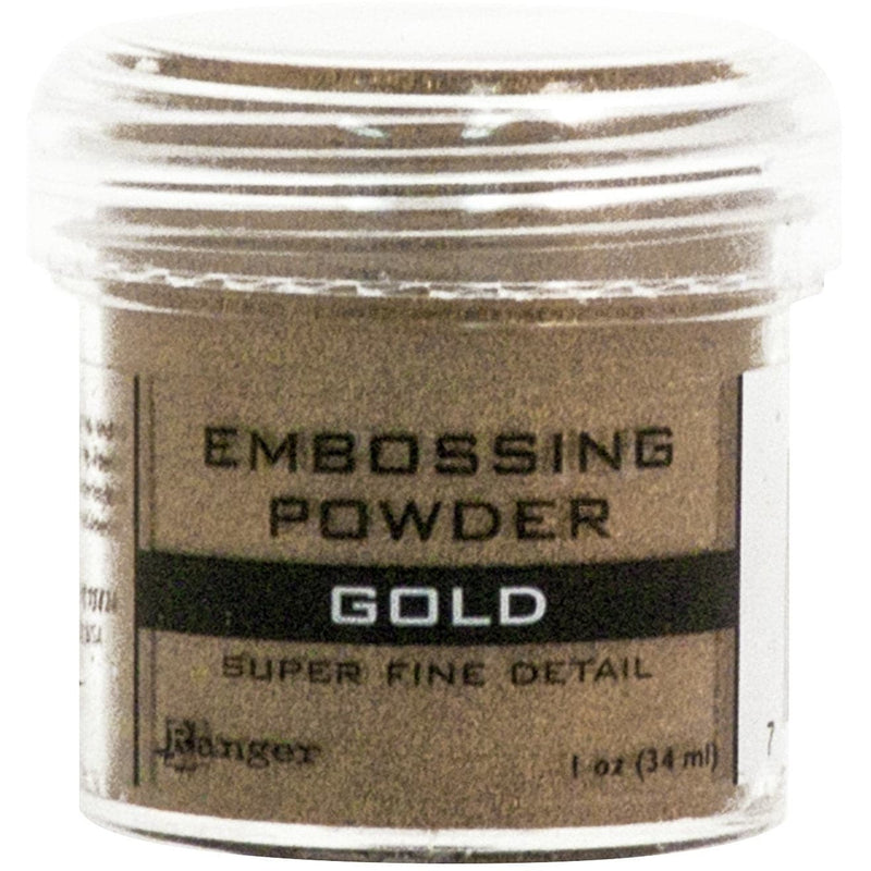 Dim Gray Ranger Embossing Powder-Super Fine Gold Embossing Supplies