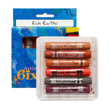Saddle Brown Art Spectrum Standard Pastel Six Pack Rich Earths Pastels & Charcoal