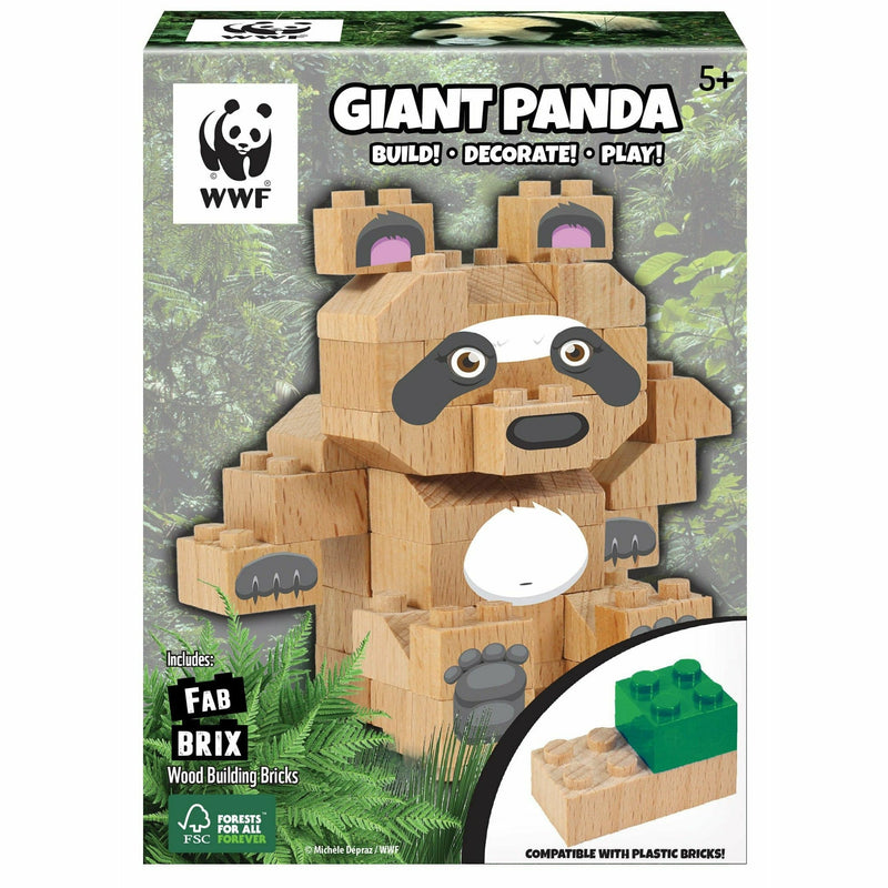 Rosy Brown FabBrix - WWF - Panda Kids Educational Games and Toys