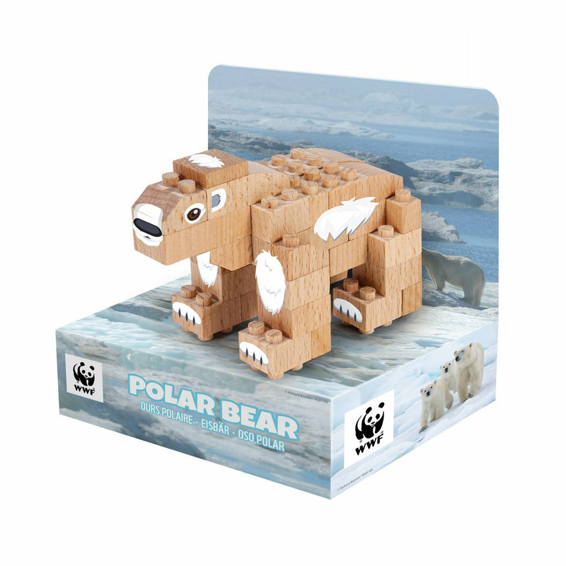 Gray FabBrix - WWF - Polar Bear Kids Educational Games and Toys