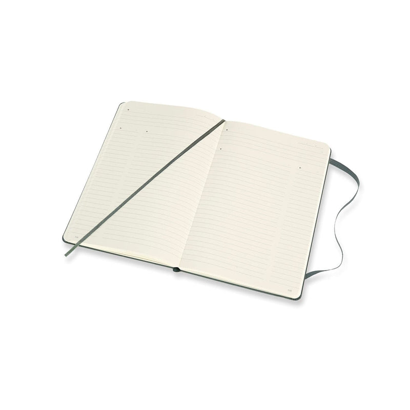 Beige Moleskine Professional Hard Cover Note Book   Large   FRST GRN Pads