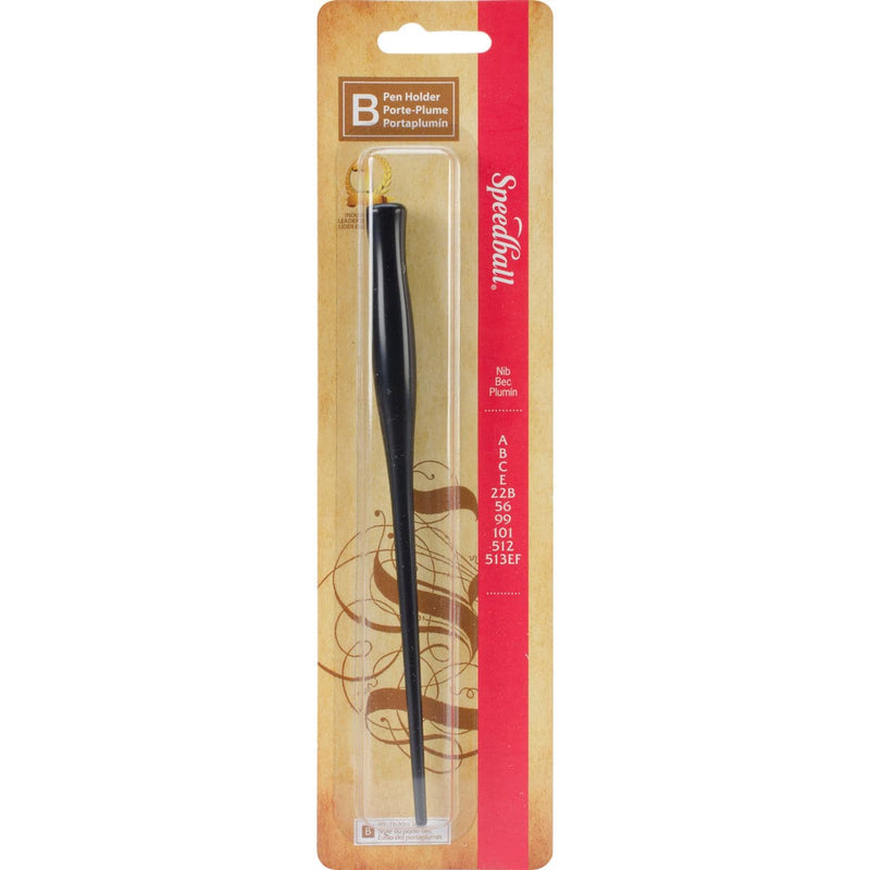 Rosy Brown Speedball Calligraphy Penholder-Black Pens and Markers