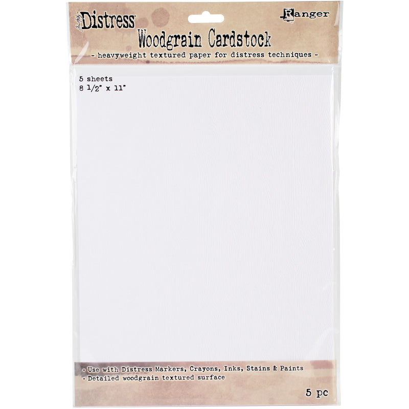 Lavender Tim Holtz Distress Woodgrain Paper 5 Sheets

8.5"X11" Cardstock