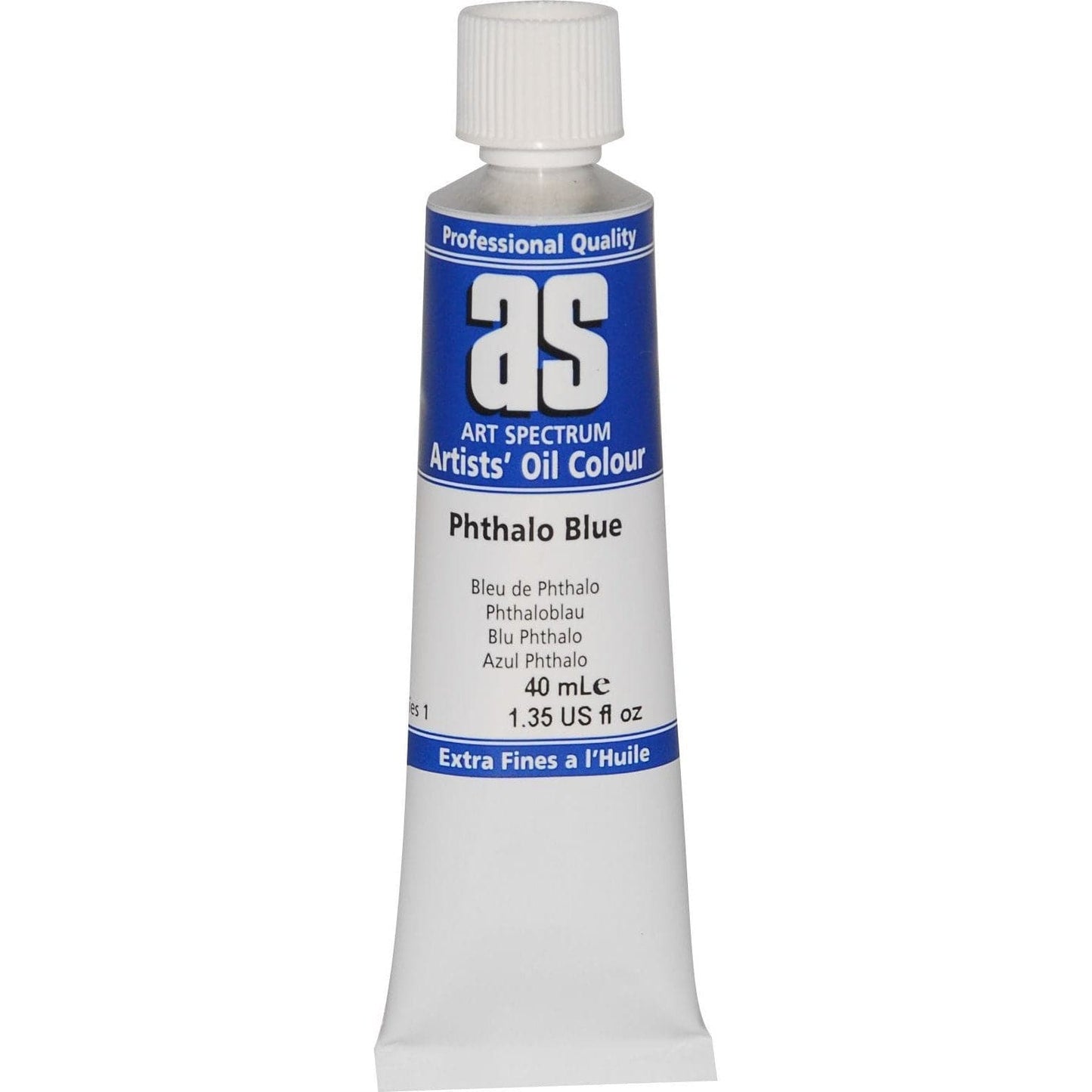 Midnight Blue Art Spectrum Oil Paint 40mL Phthalo Blue  S1 Oil Paints