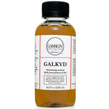 Black Gamblin Galkyd Medium 125ml/ 4.2oz Oil Paints