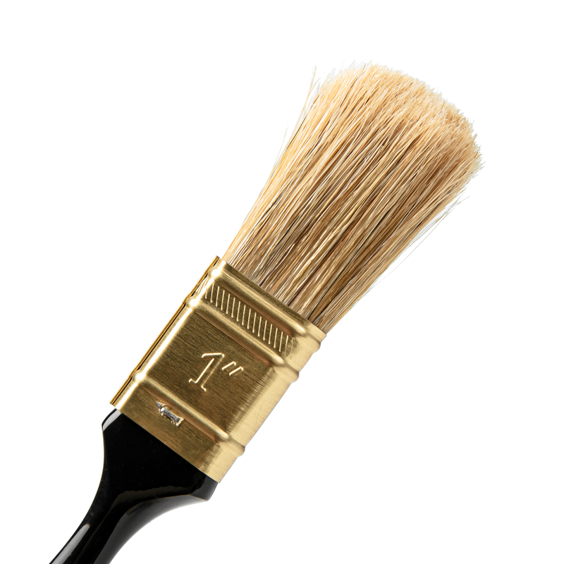 Sienna Bob Ross Oval Bristle Brush 1" Paint Brushes