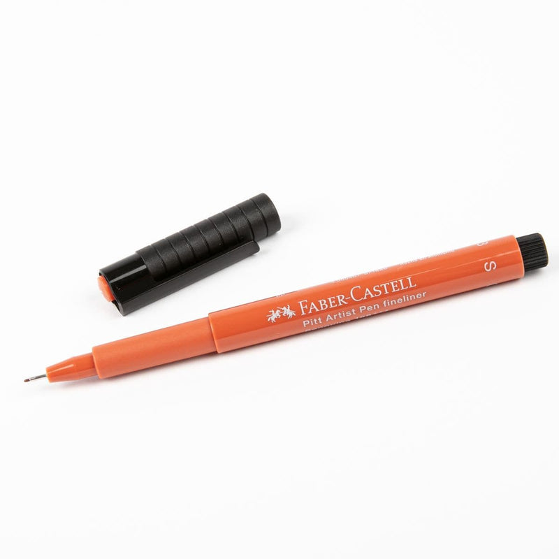 Dark Slate Gray Faber Castell Pitt Artist Fineliner Pen  S – 0.3mm  188 Sanguine Pens and Markers
