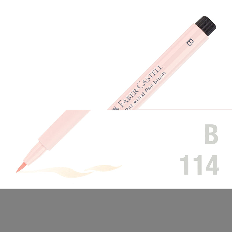 Slate Gray Faber Castell Pitt Artist Brush Pen  114 Pale Pink Brush Pen