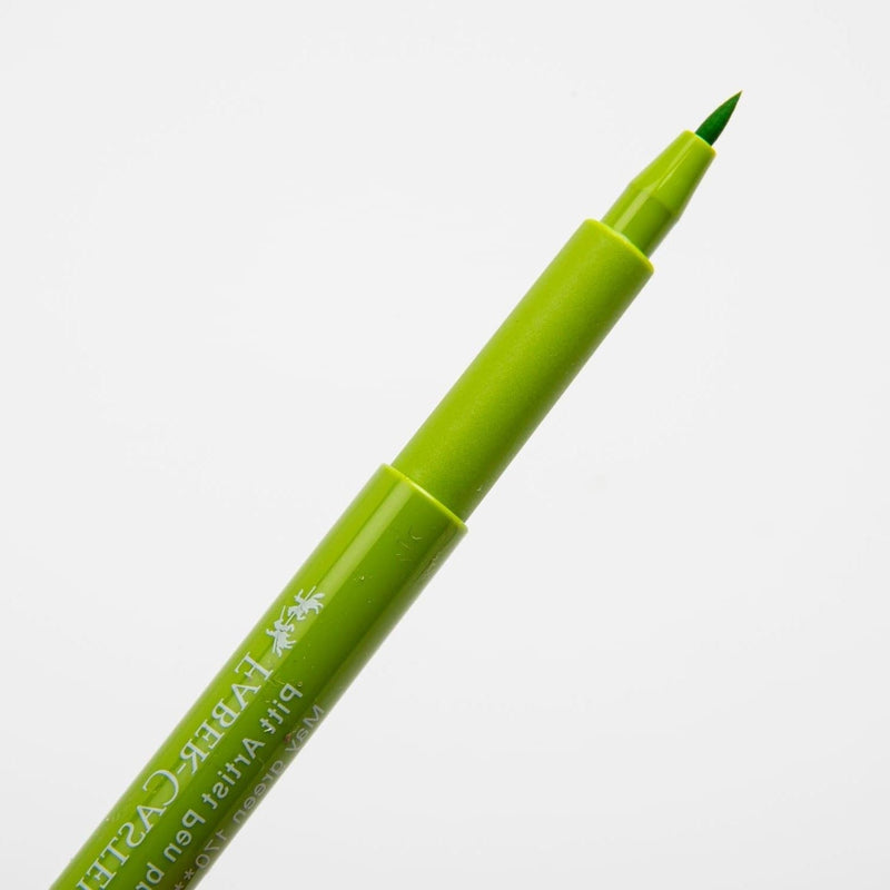 White Smoke Faber Castell Pitt Artist Brush Pen  170 May Green Brush Pen