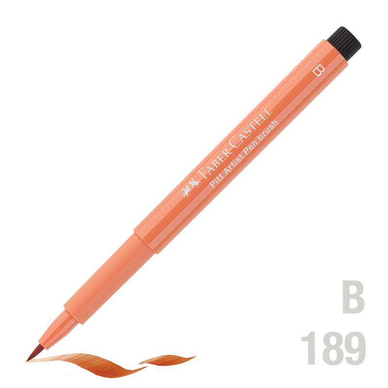 Dark Salmon Faber Castell Pitt Artist Brush Pen  189 Cinnamon Brush Pen
