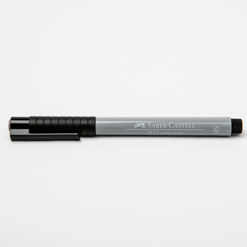 White Smoke Faber Castell Pitt Artist Soft Brush Pen  232 Cold Grey III Brush Pen