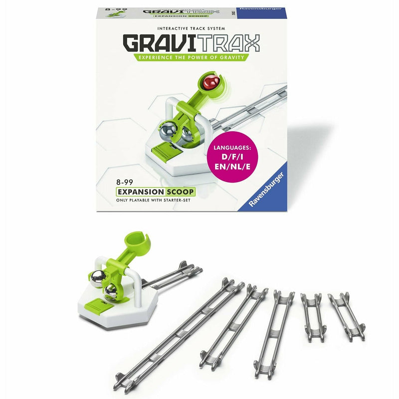 White Smoke GraviTrax Add on Scoop Kids Educational Games and Toys