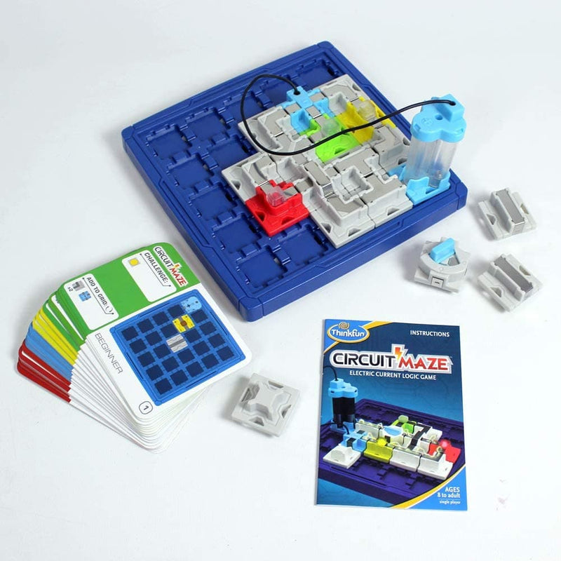 Dark Slate Blue ThinkFun - Circuit Maze Kids Educational Games and Toys