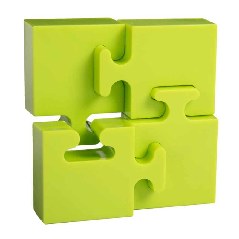 Yellow Green ThinkFun - Pocket Brainteasers 4 Piece Jigsaw Kids Activites