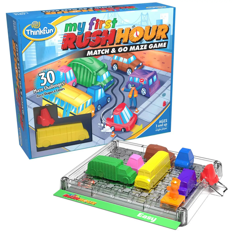 Gray ThinkFun - My First Rush Hour Kids Educational Games and Toys