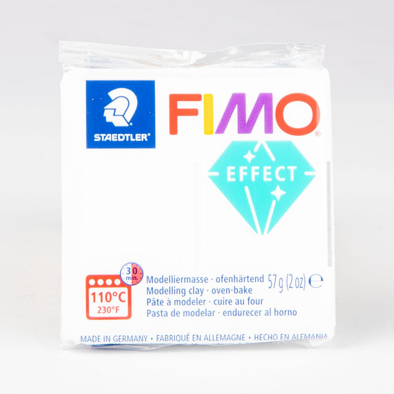 Aquamarine Staedtler Fimo Effect Polymer Clay 56.7g-Translucent Polymer Clay (Oven Bake)