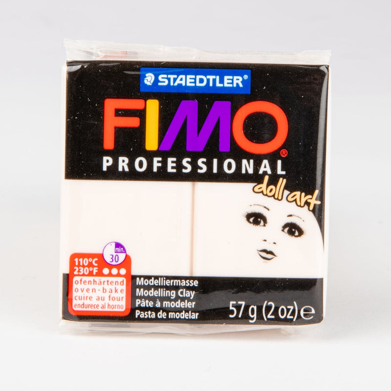 Dark Violet Staedtler Fimo Professional Doll Art Clay 56.7g-Translucent Beige Polymer Clay (Oven Bake)