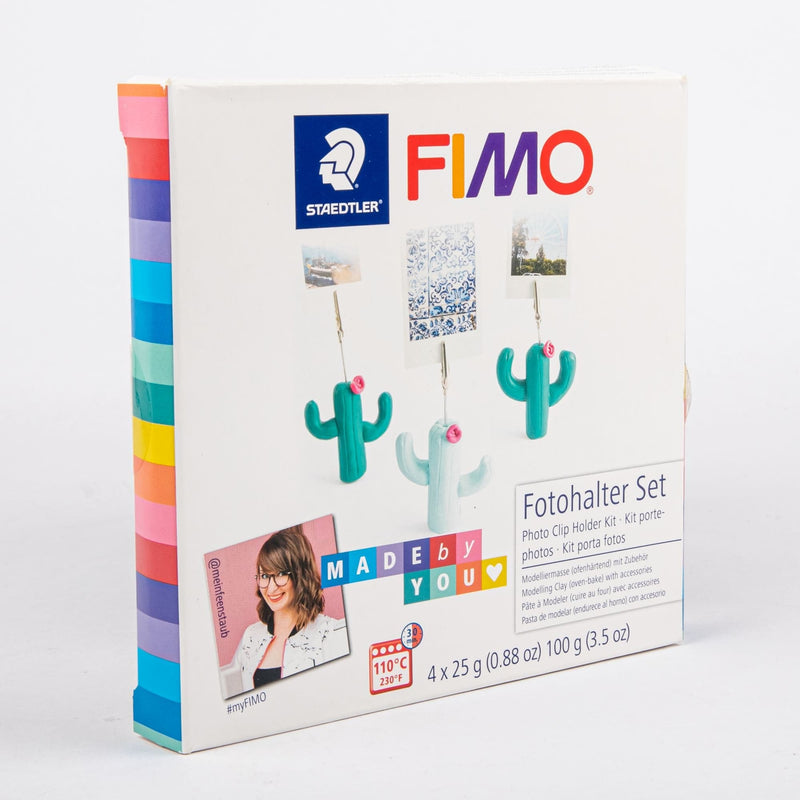 Light Sea Green Staedtler Fimo Made By You Kit-Photo Clip Holder Polymer Clay (Oven Bake)