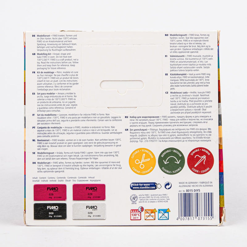 Goldenrod Staedtler Fimo Leather Effect Kit-Bookmarks Polymer Clay (Oven Bake)