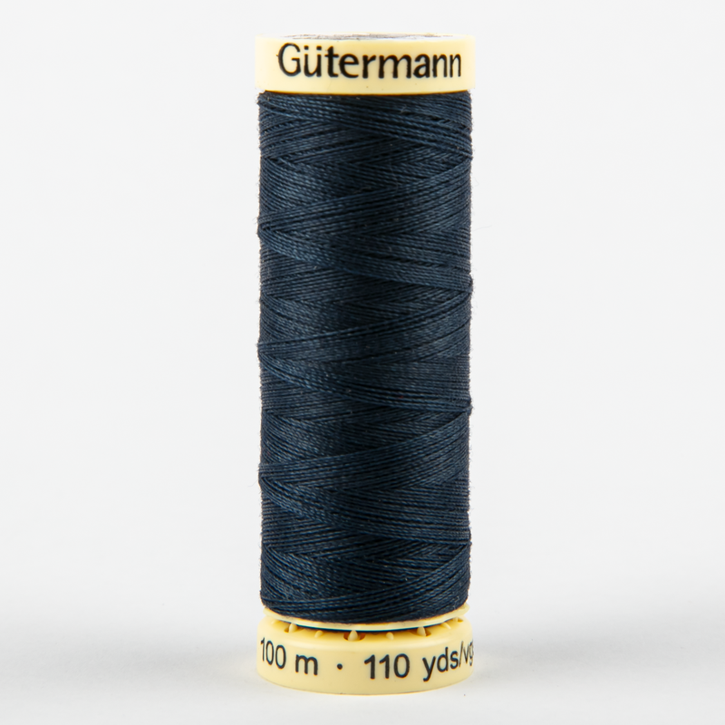 Dark Slate Gray Gutermann Sew-All Polyester Sewing Thread-011 Navy Blue 100m Sewing Threads