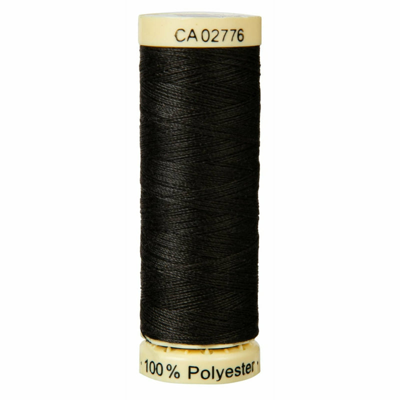 Pale Goldenrod Gutermann Sew-All Polyester Sewing Thread 100mt - 036 - Dark Iron Grey Sewing Threads