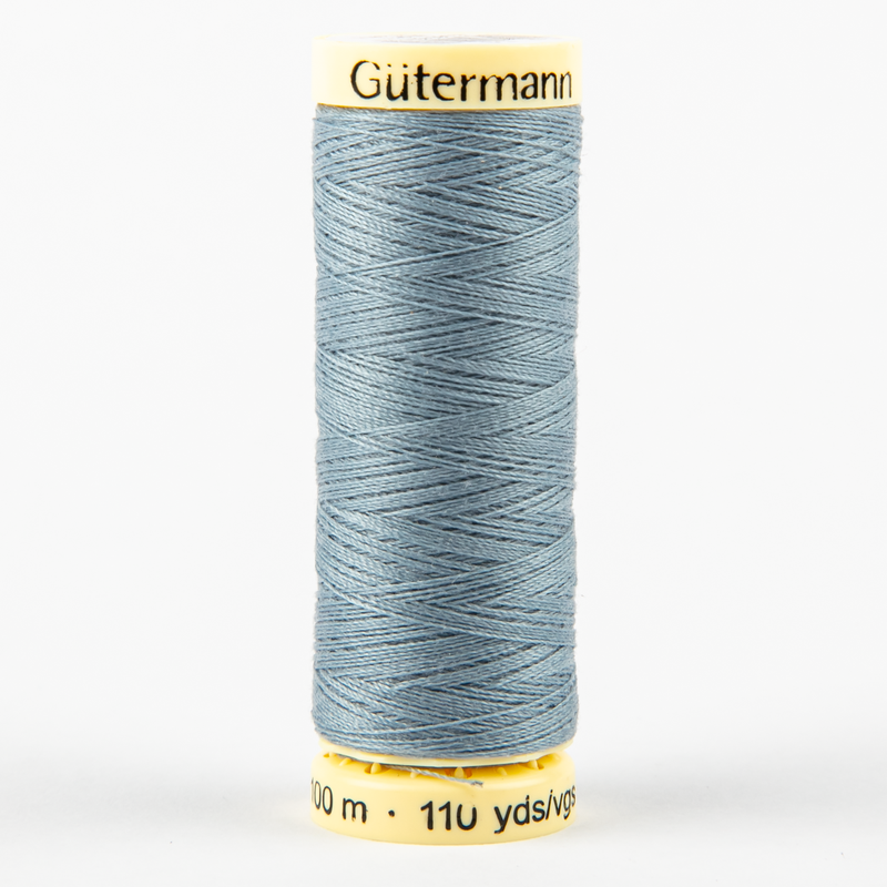 White Smoke Gutermann Sew-All Polyester Sewing Thread 100mt - 064 - Silver Mink Sewing Threads